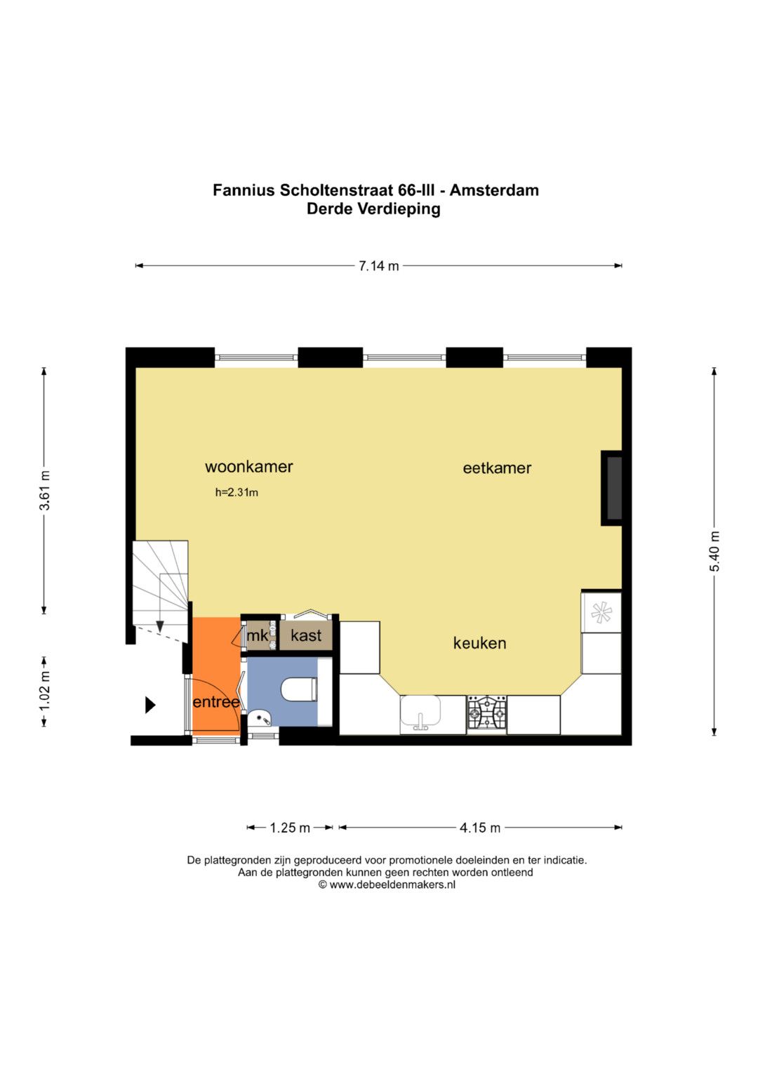 Foto 43 van Fannius Scholtenstraat 66-3