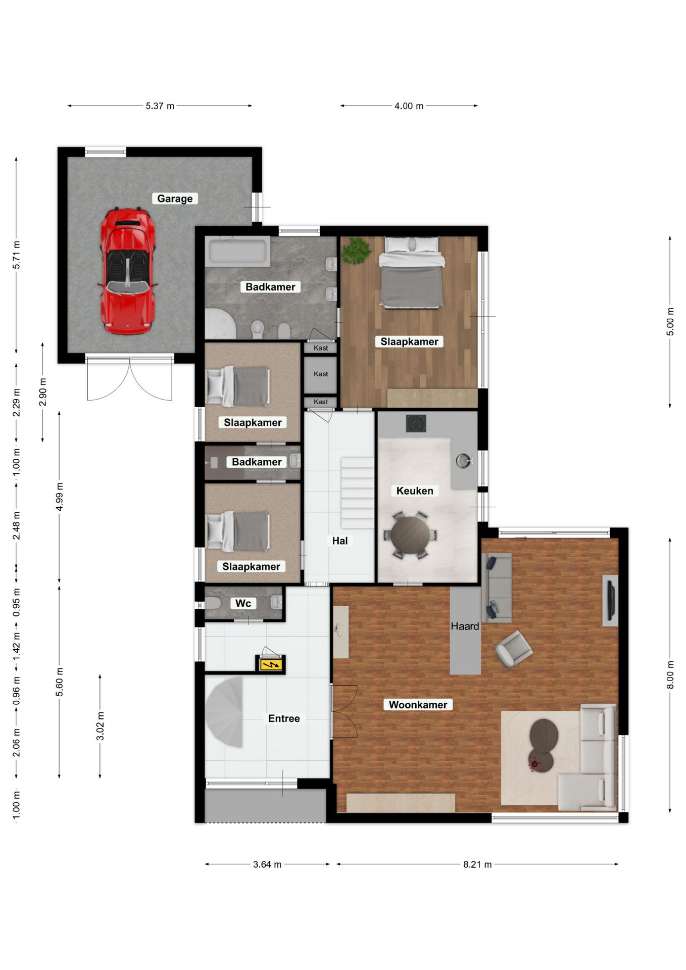 Foto 33 van Klein-Nullandstraat 19