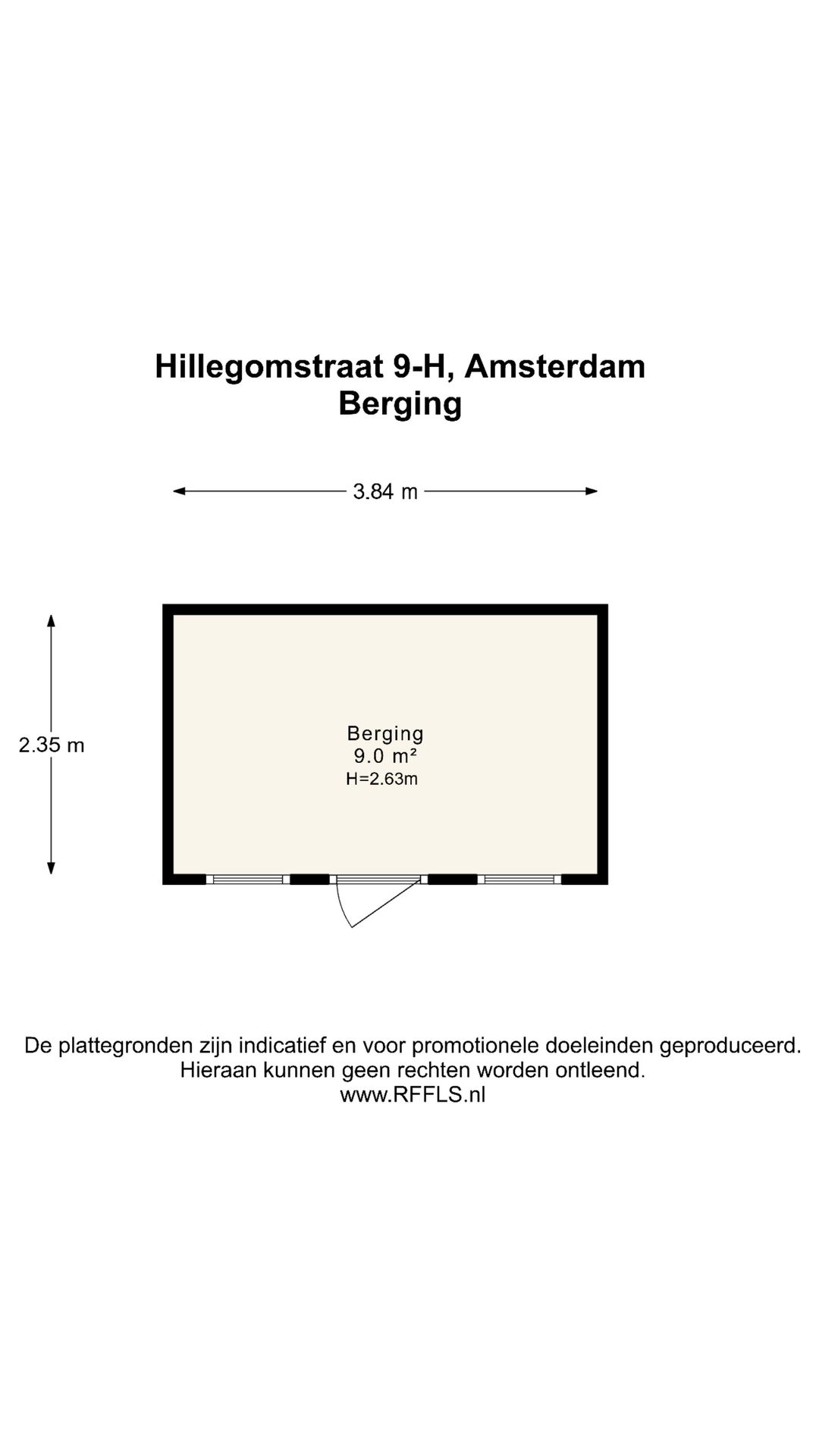 Foto 47 van Hillegomstraat 9-H