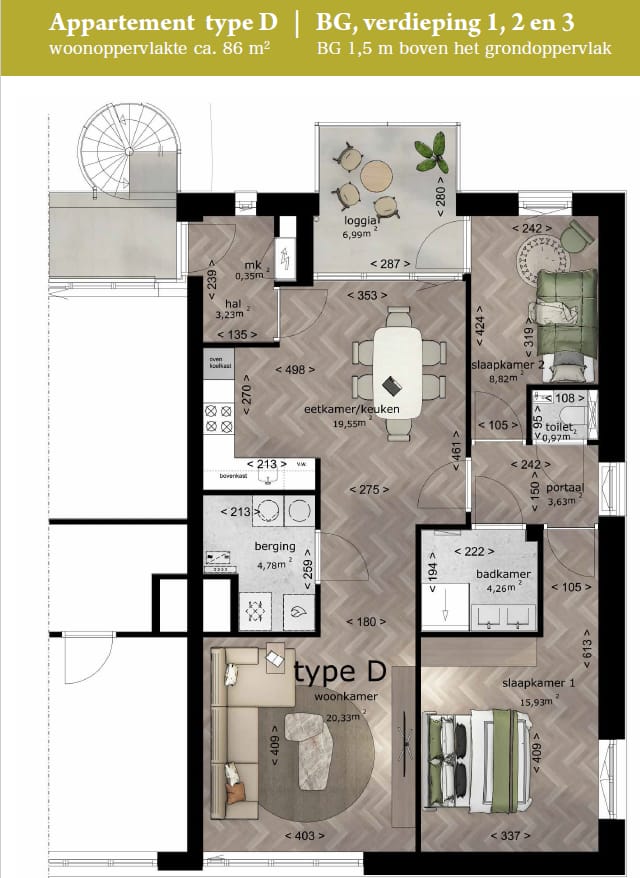 Appartement te koop: Slachthuisstraat 113, Roermond