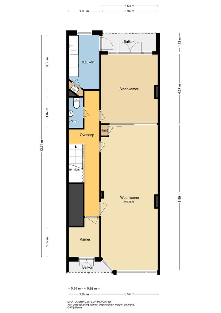 Appartement te koop: Mathenesserweg 68B, Rotterdam