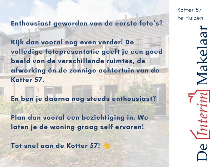 Tussenwoning te koop: Kotter 57, Huizen