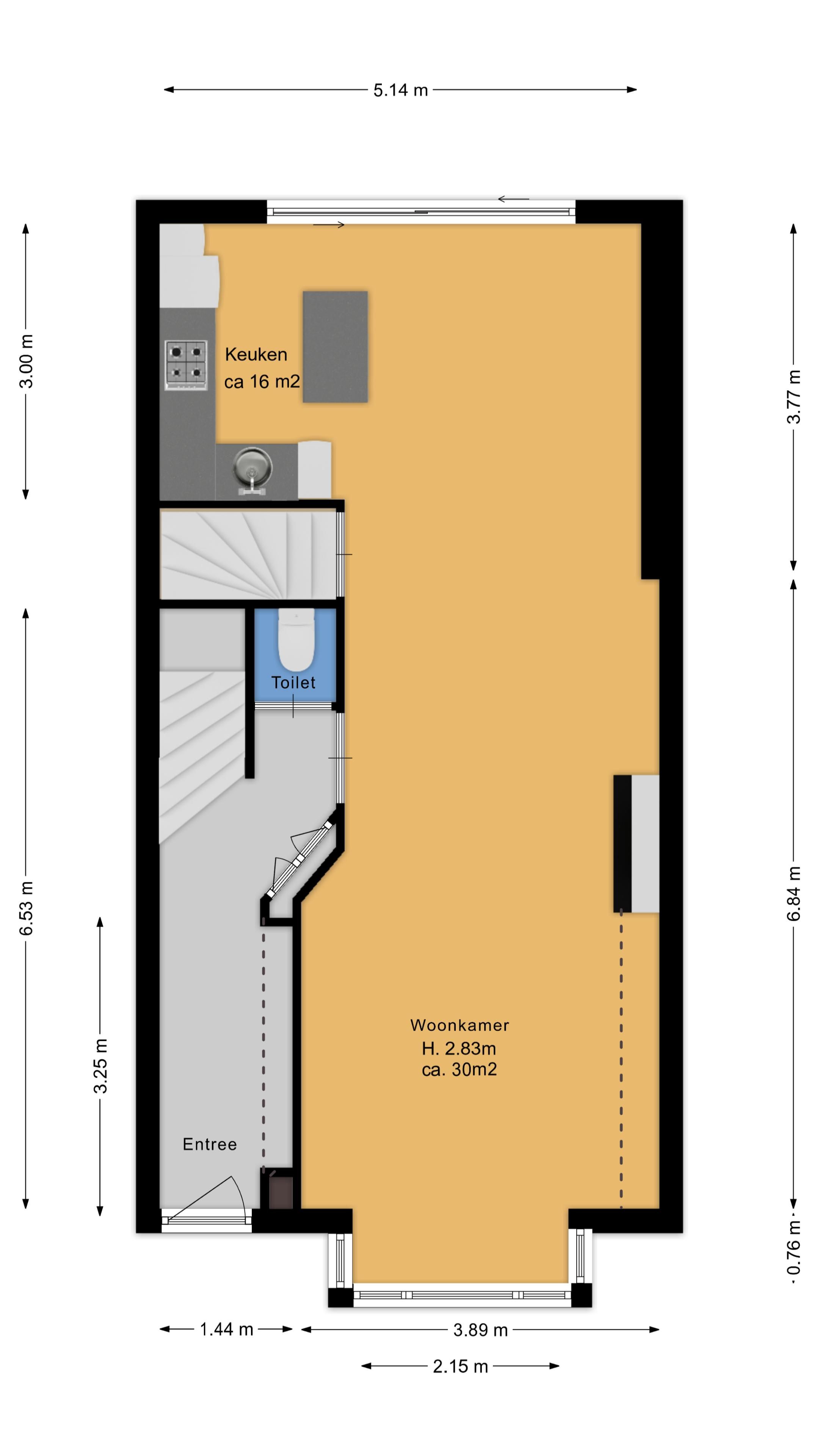 Foto 48 van Cornelis Drebbelstraat 33
