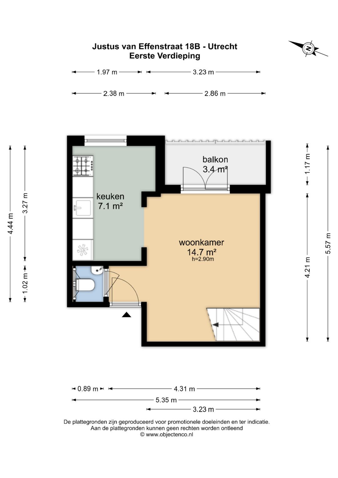 Photo 42 of Justus van Effenstraat 18-B