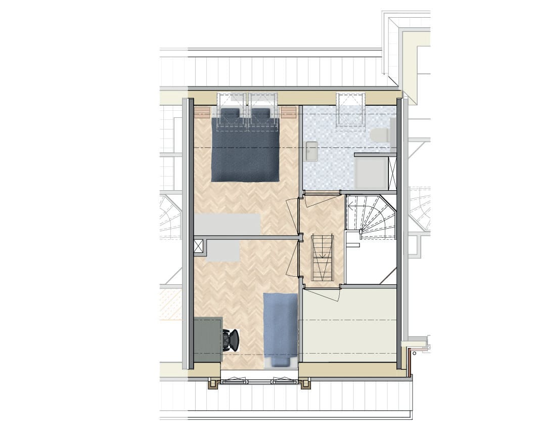 Foto 5 van Levensloopbestendige woningen (tussenwoning (Bouwnr. 3)