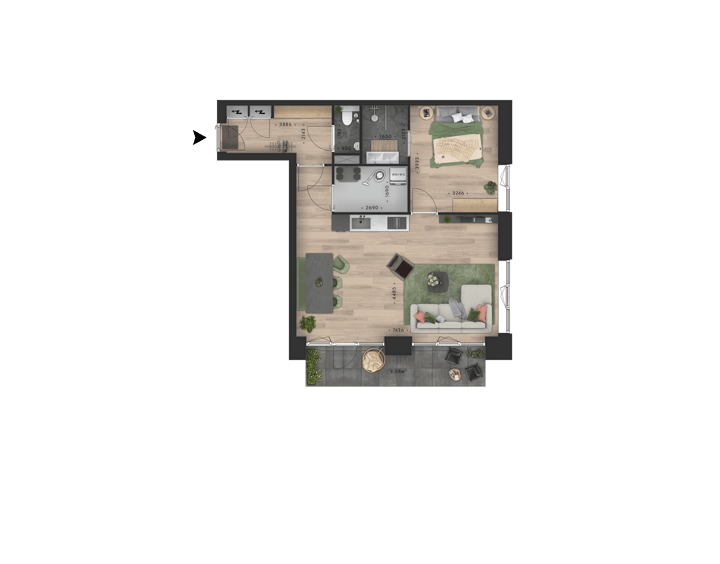 Foto 3 van E (Bouwnr. 0.05)