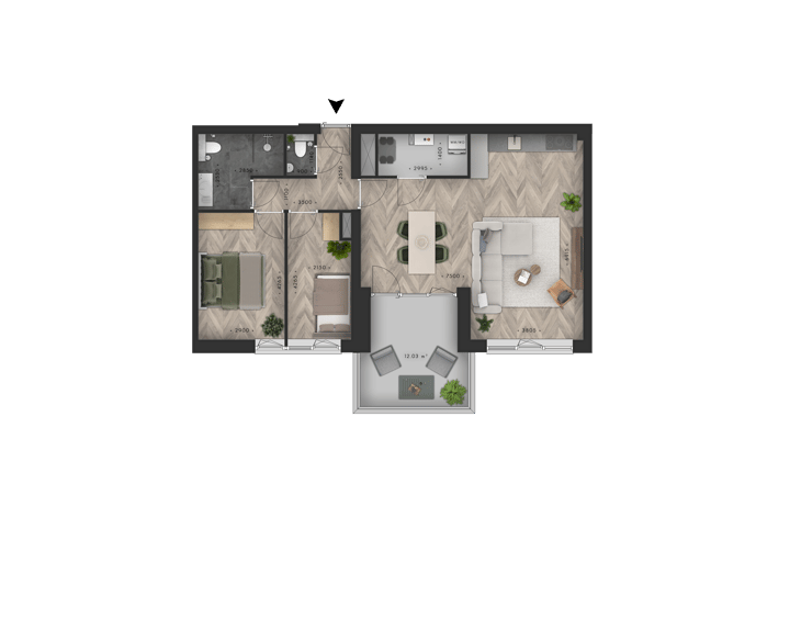 Foto 3 van M (Bouwnr. 2.02)