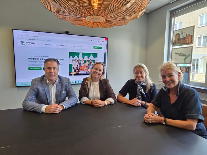 Een promotiefoto voor op kantoor