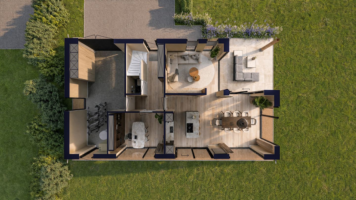 Photo 14 of Hondemotsweg, Wonen in het Veld (Bouwnr. Kavel E)