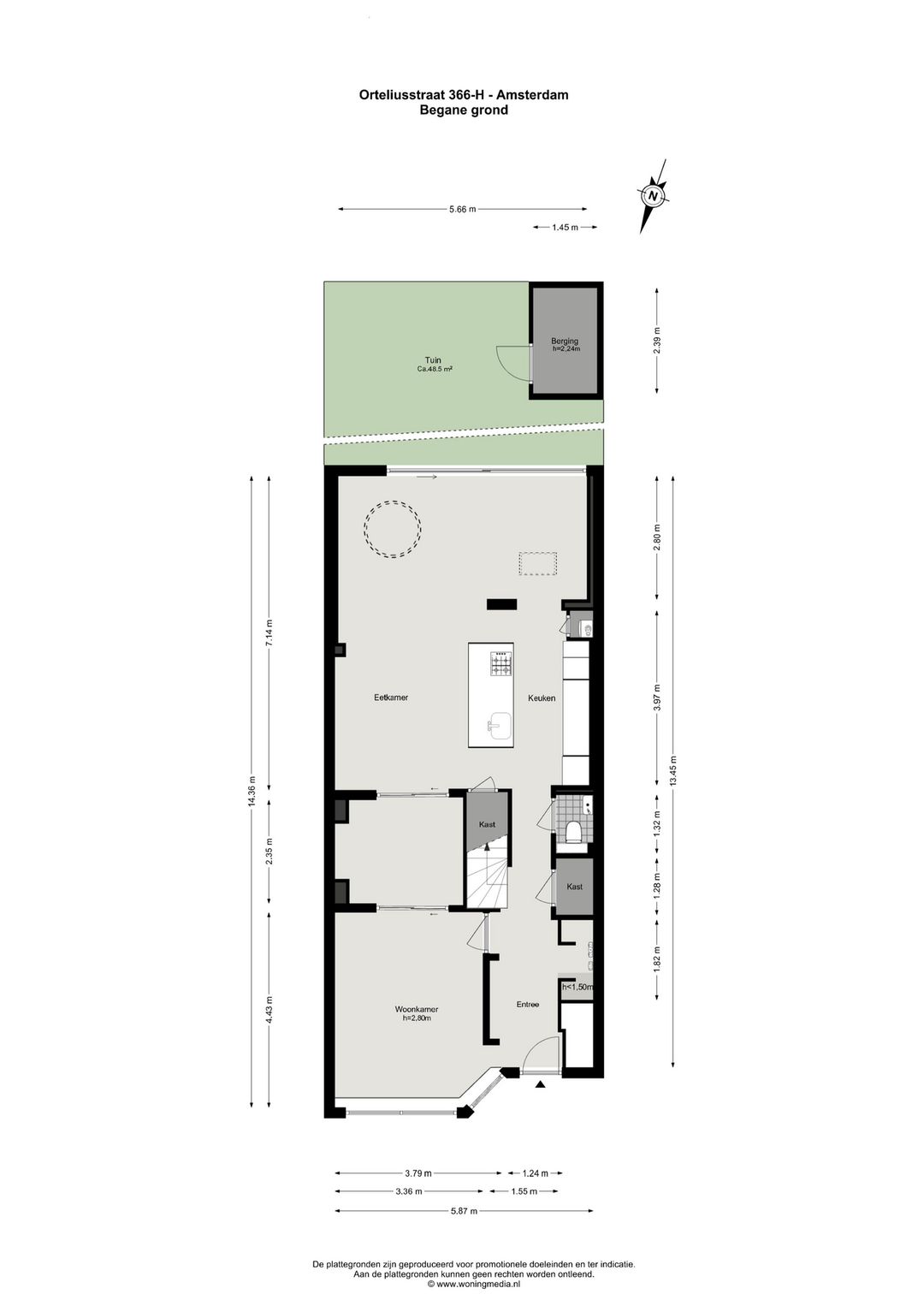 Photo 56 of Orteliusstraat 366-H