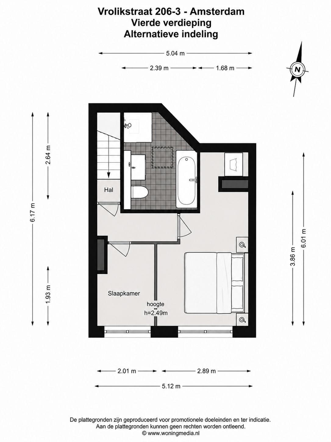 Foto 20 van Vrolikstraat 206-3