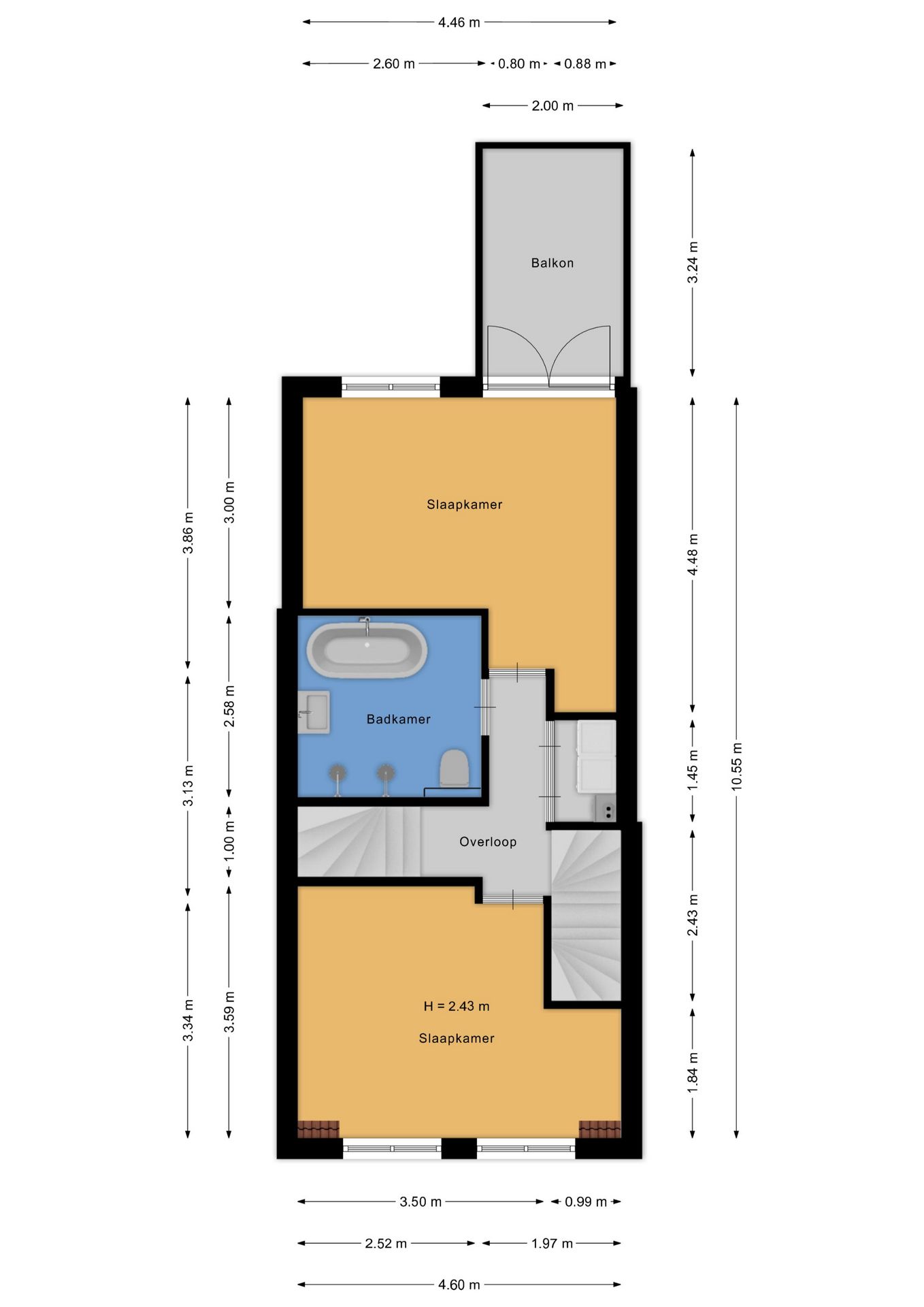 Foto 36 van Singeldwarsstraat 26-BS
