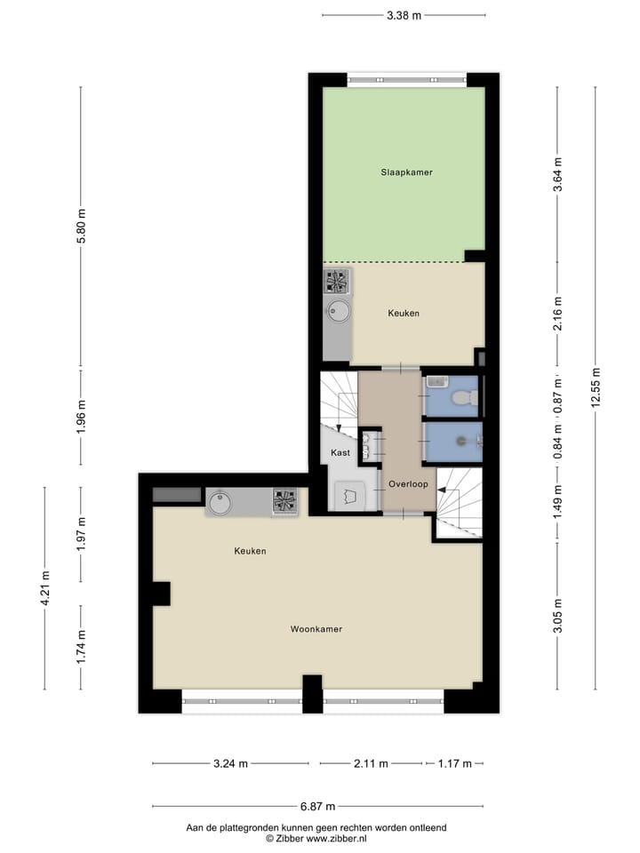 Appartement te koop: Schrans 143, Leeuwarden