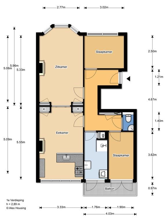 Foto 30 van Stuyvesantstraat 119