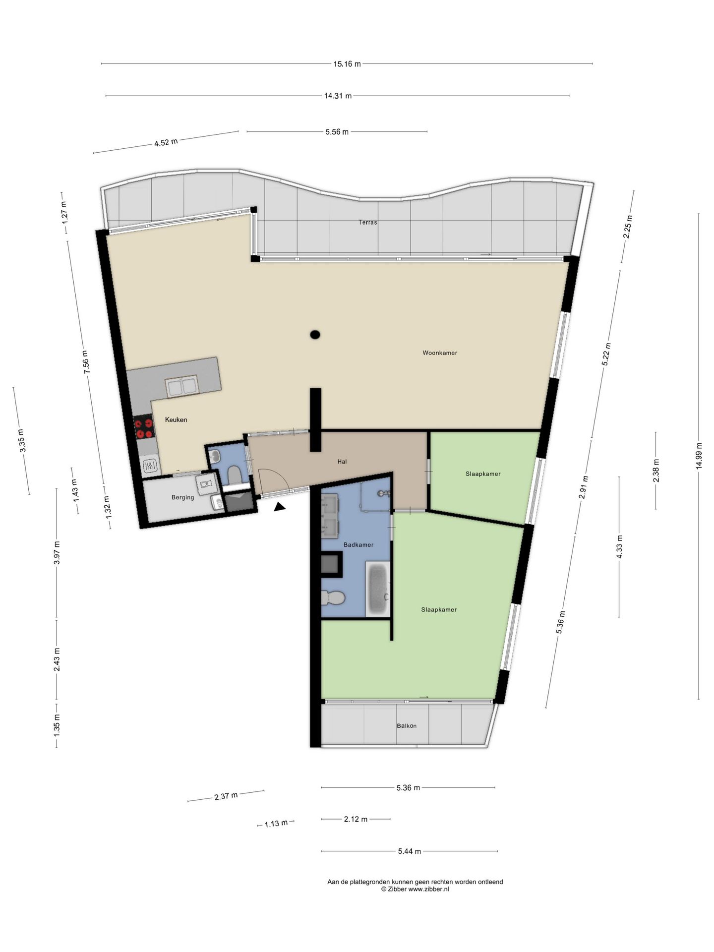 Foto 55 van Rijnstraat 1-65