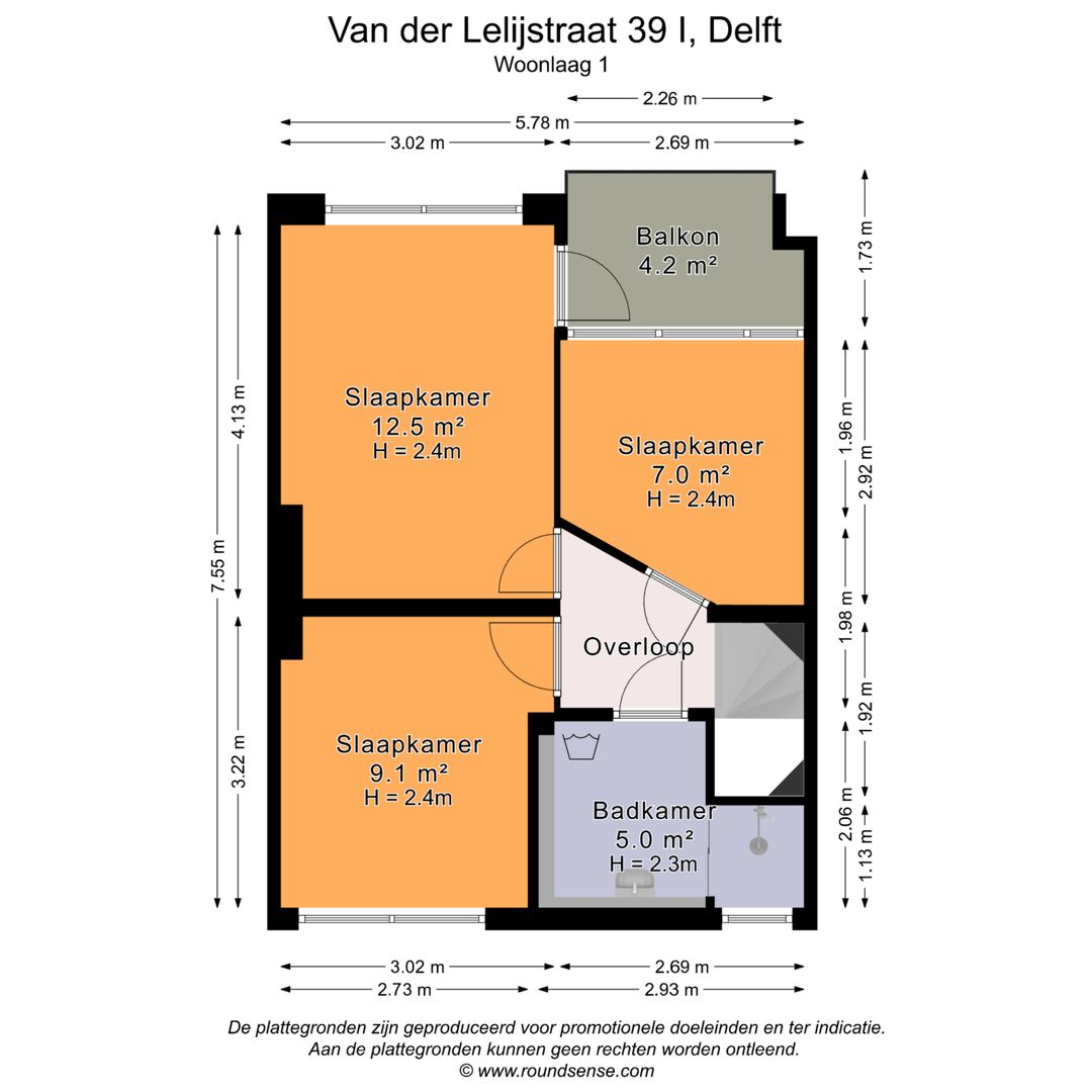 Foto 41 van Van der Lelijstraat 39-I