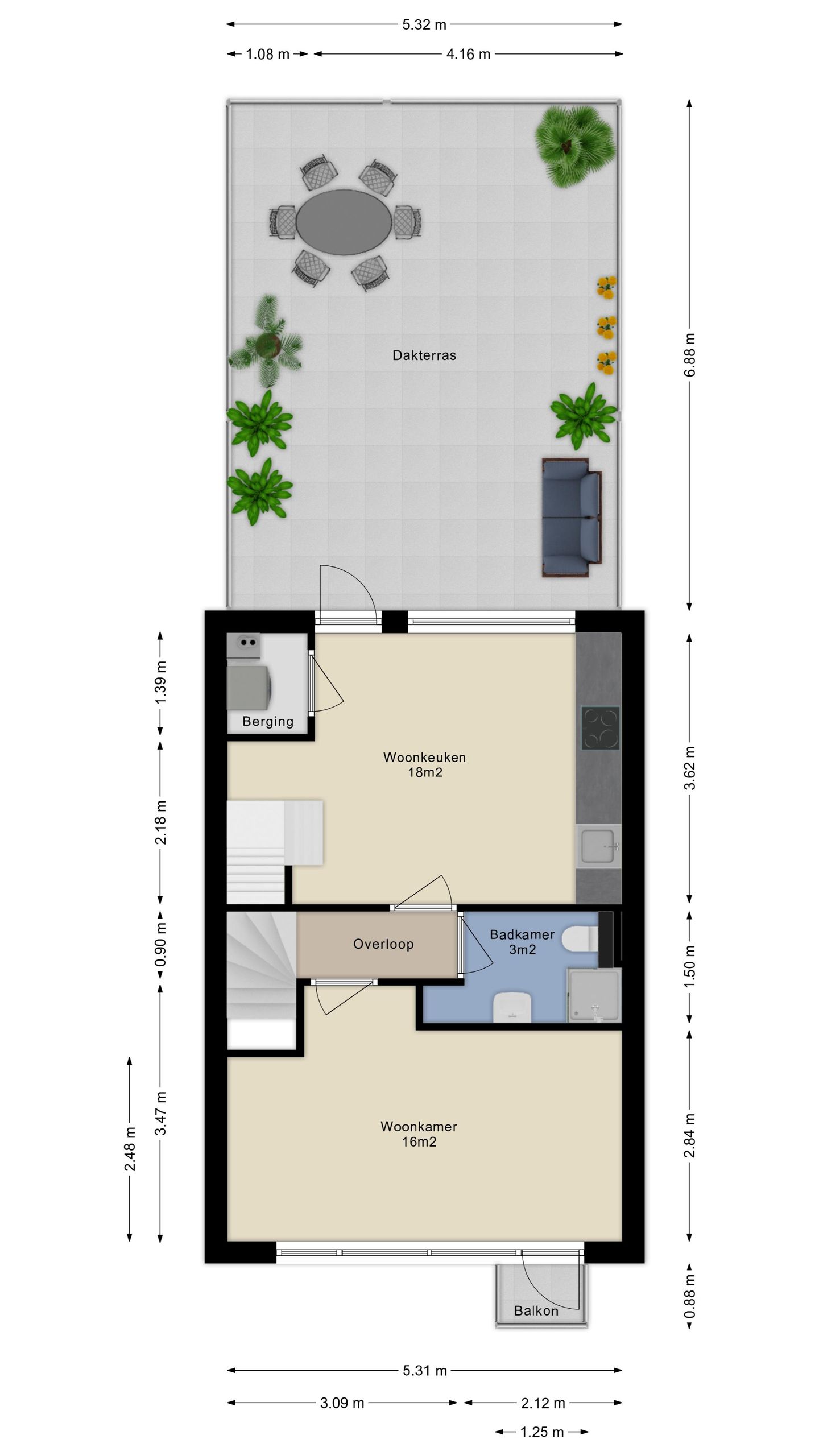 Foto 34 van Besterdring 36-A