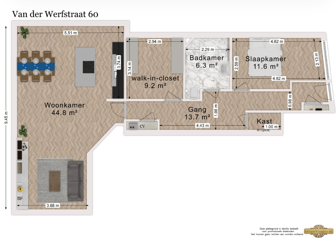 Foto 33 van Van der Werfstraat 60