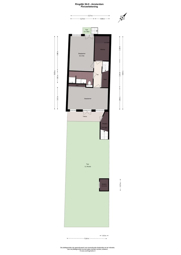 Appartement te koop: Ringdijk 36H, Amsterdam