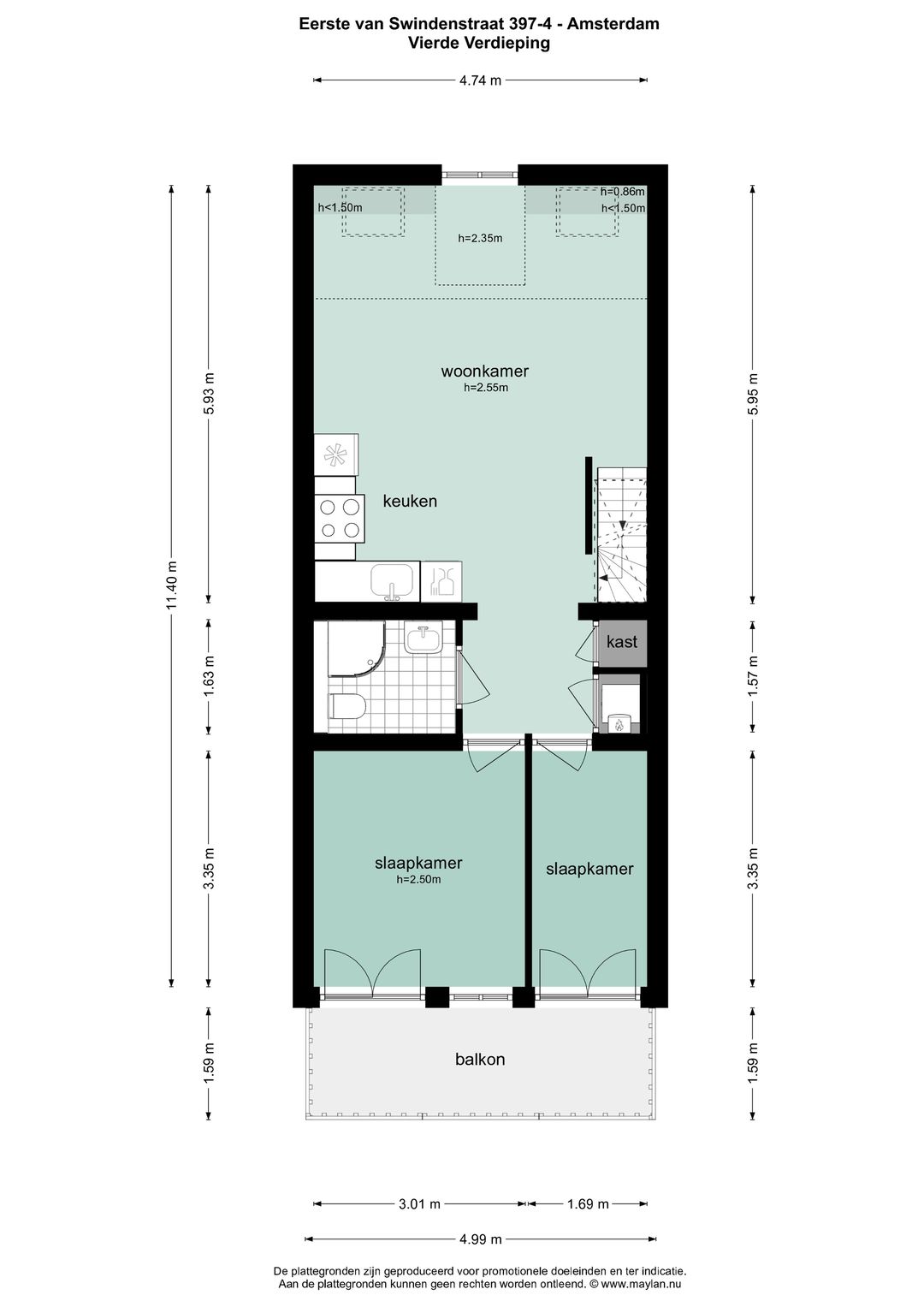 Photo 23 of Eerste Van Swindenstraat 397-4