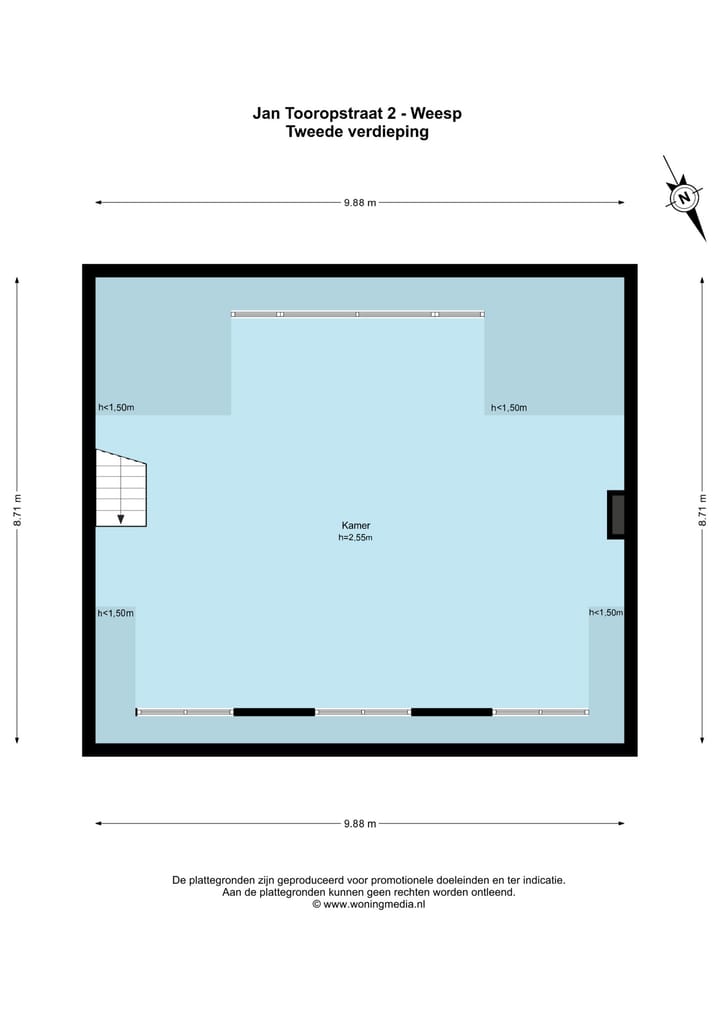 Appartement te koop: Jan Tooropstraat 2, Weesp