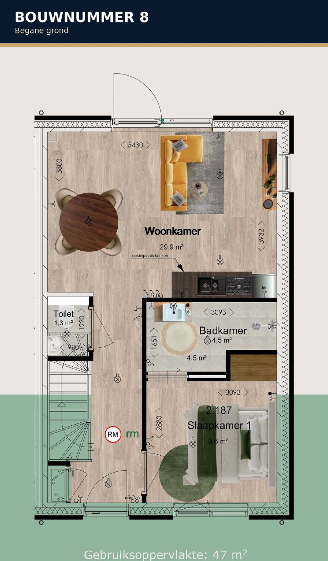 Photo 1 of Hoekwoning (Bouwnr. Bouwnr 8)