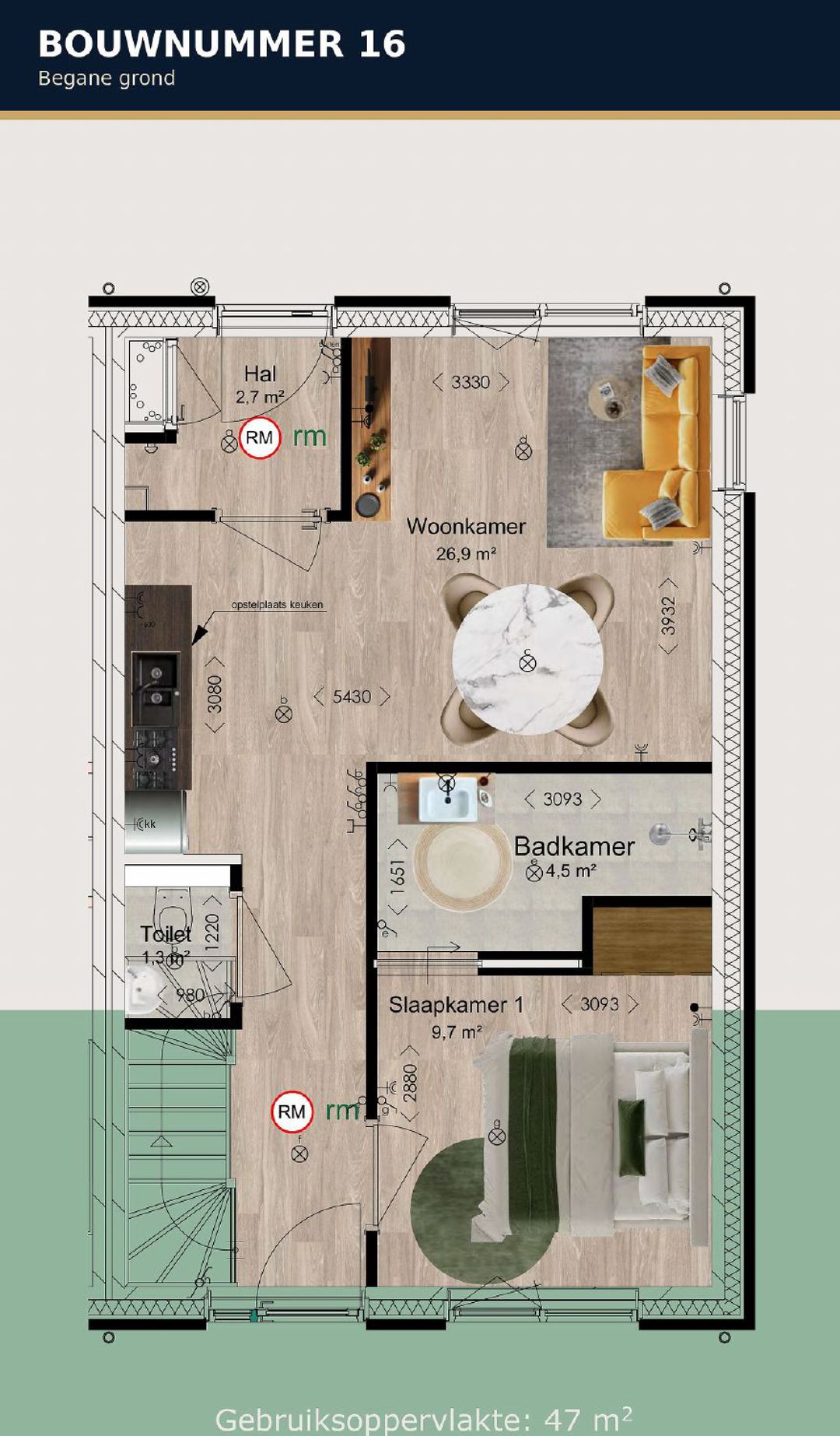 Photo 1 of Hoekwoning (Bouwnr. Bouwnr 16)