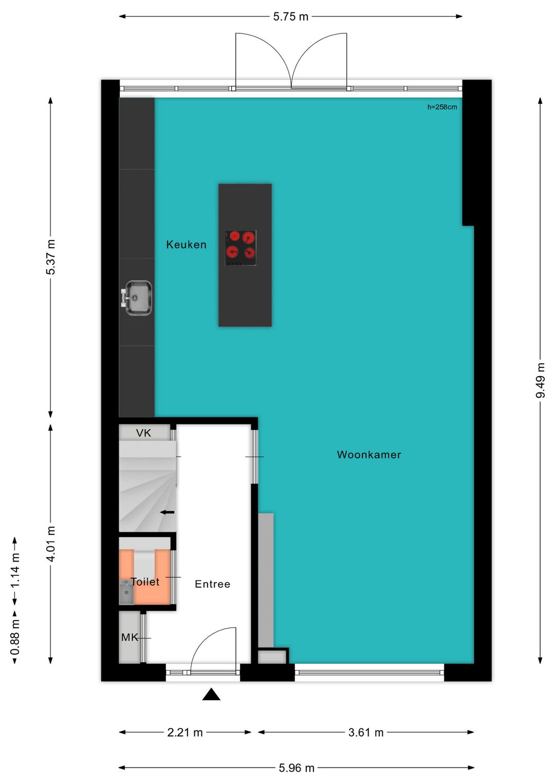 Foto 41 van Vreedenburghstraat 23