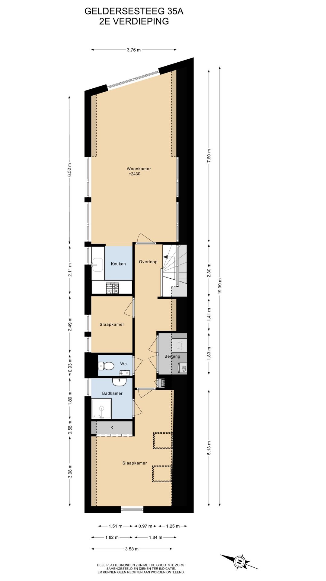Foto 35 van Geldersesteeg 35-A
