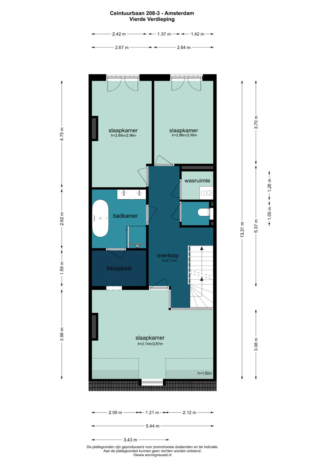 Foto 42 van Ceintuurbaan 208-3
