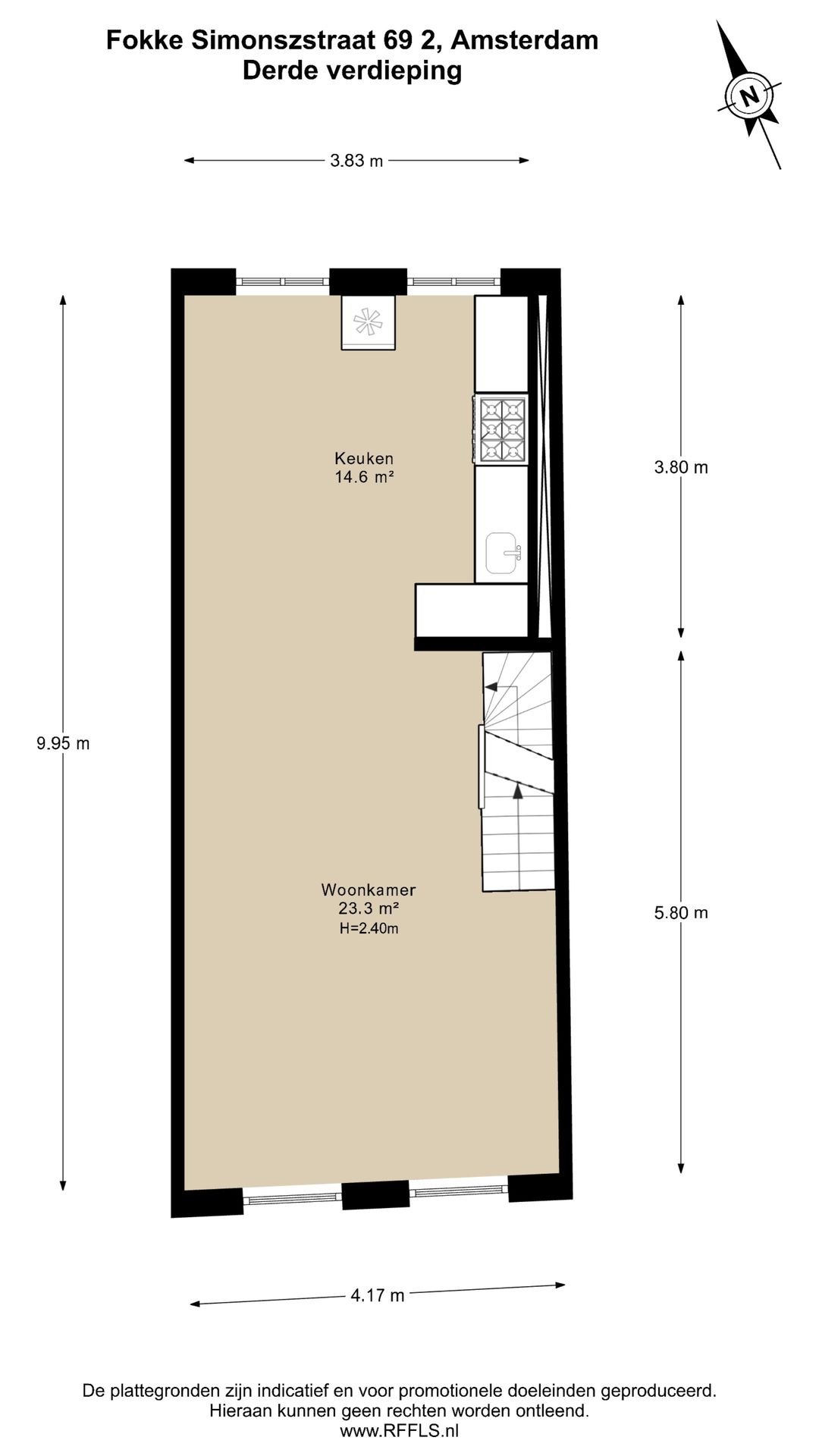 Foto 32 van Fokke Simonszstraat 69-2