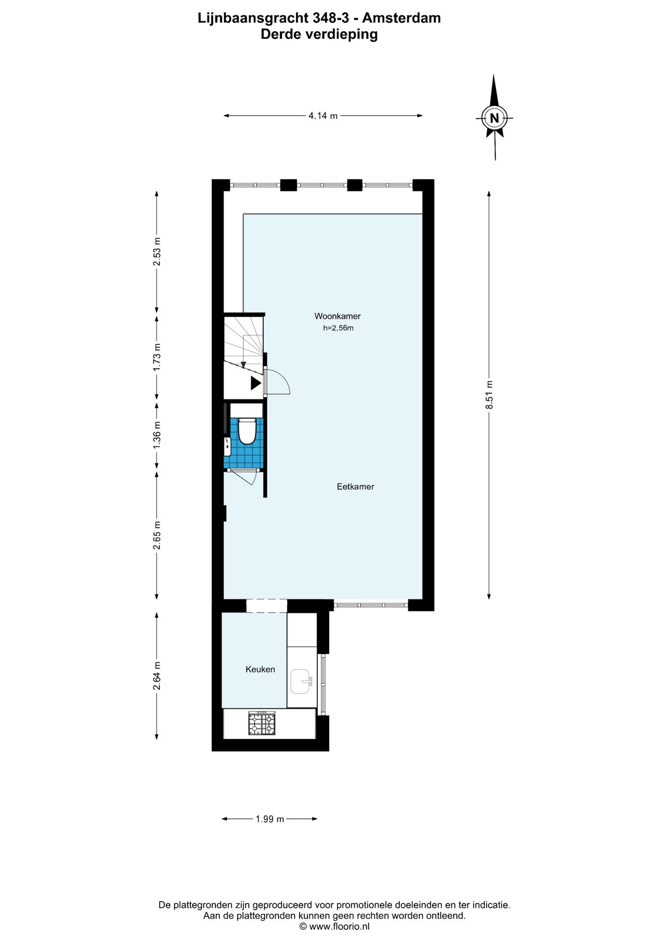Foto 20 van Lijnbaansgracht 348-3