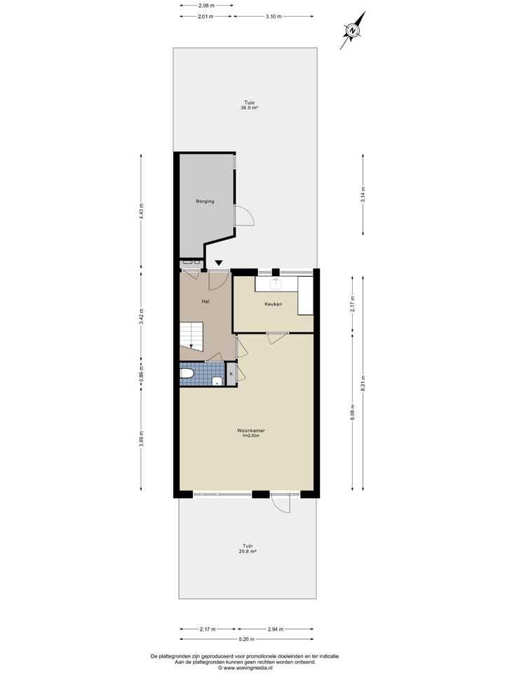 Tussenwoning te huur: Grift 63, Uithoorn