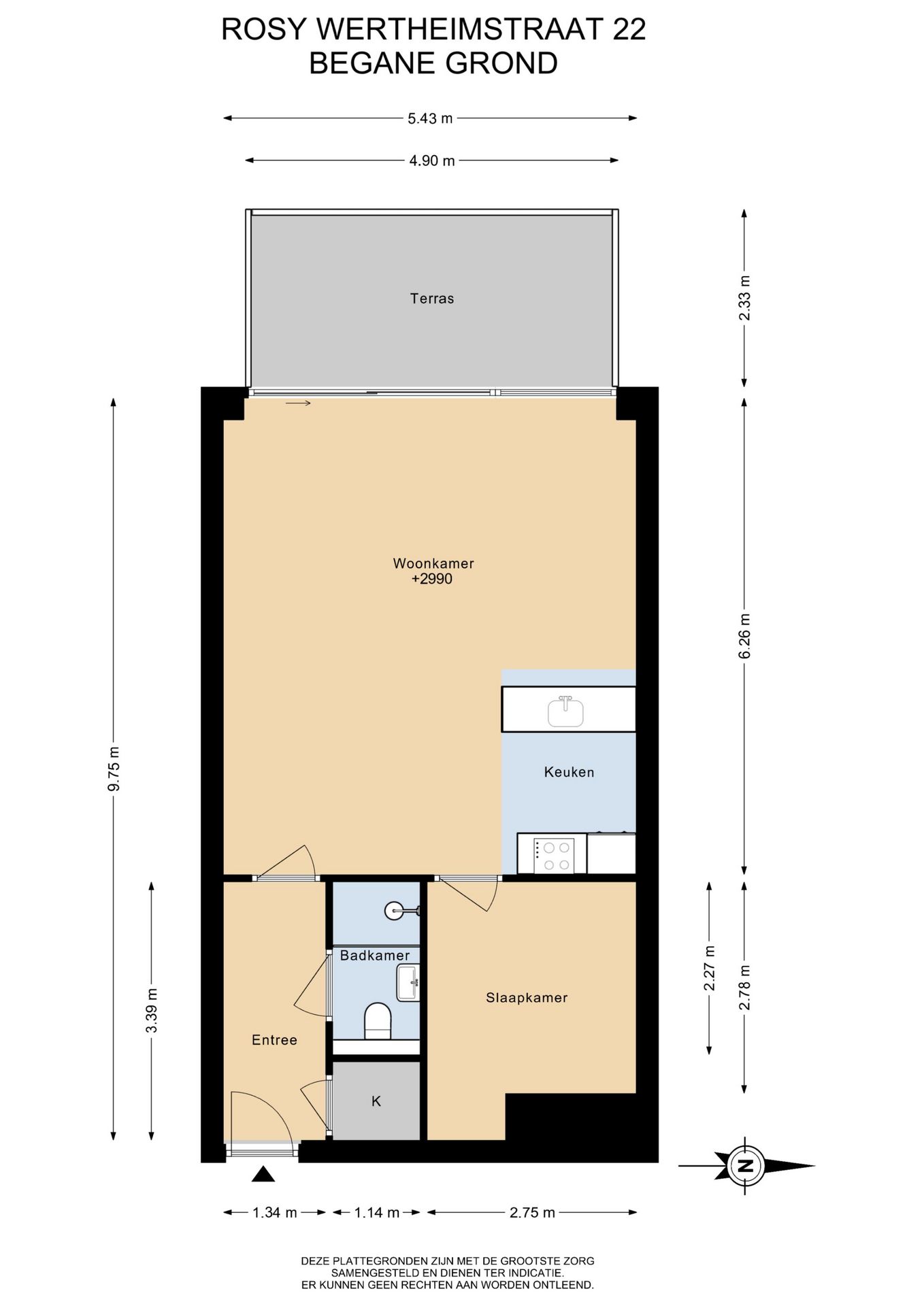 Foto 4 van Rosy Wertheimstraat 22
