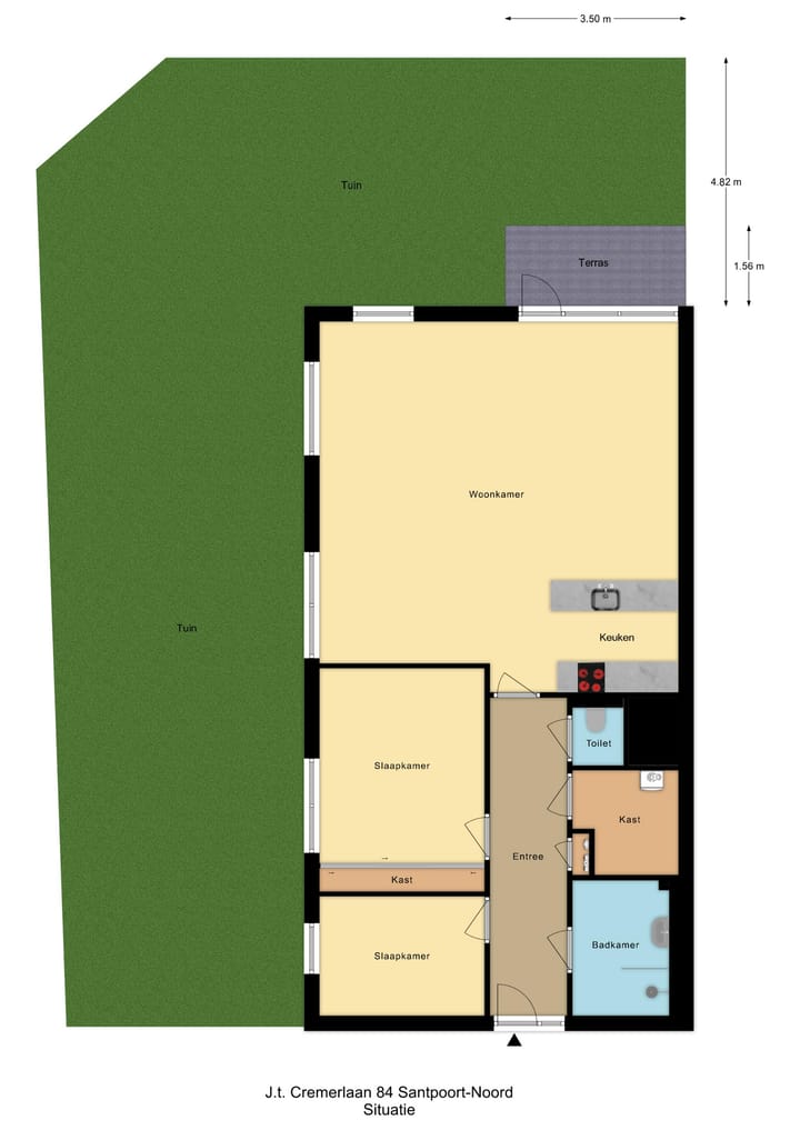 Appartement te koop: J.T. Cremerlaan 84, Santpoort-Noord
