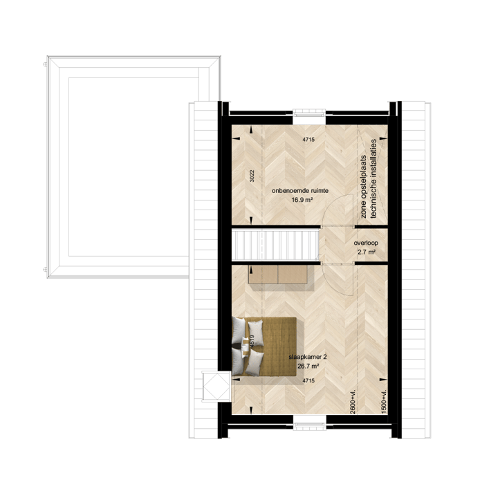 Foto 4 van Vrijstaande woning (Bouwnr. 1)