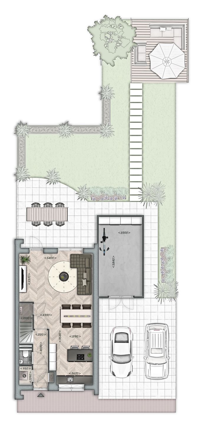 Foto 2 van 2 ONDER 1 KAPWONING MET GARAGE | TYPE D (Bouwnr. 6)