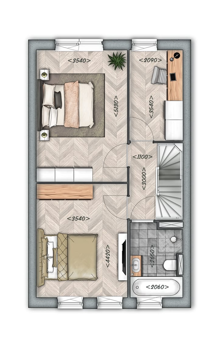 Foto 3 van TUSSENWONING | TYPE A (Bouwnr. 3)
