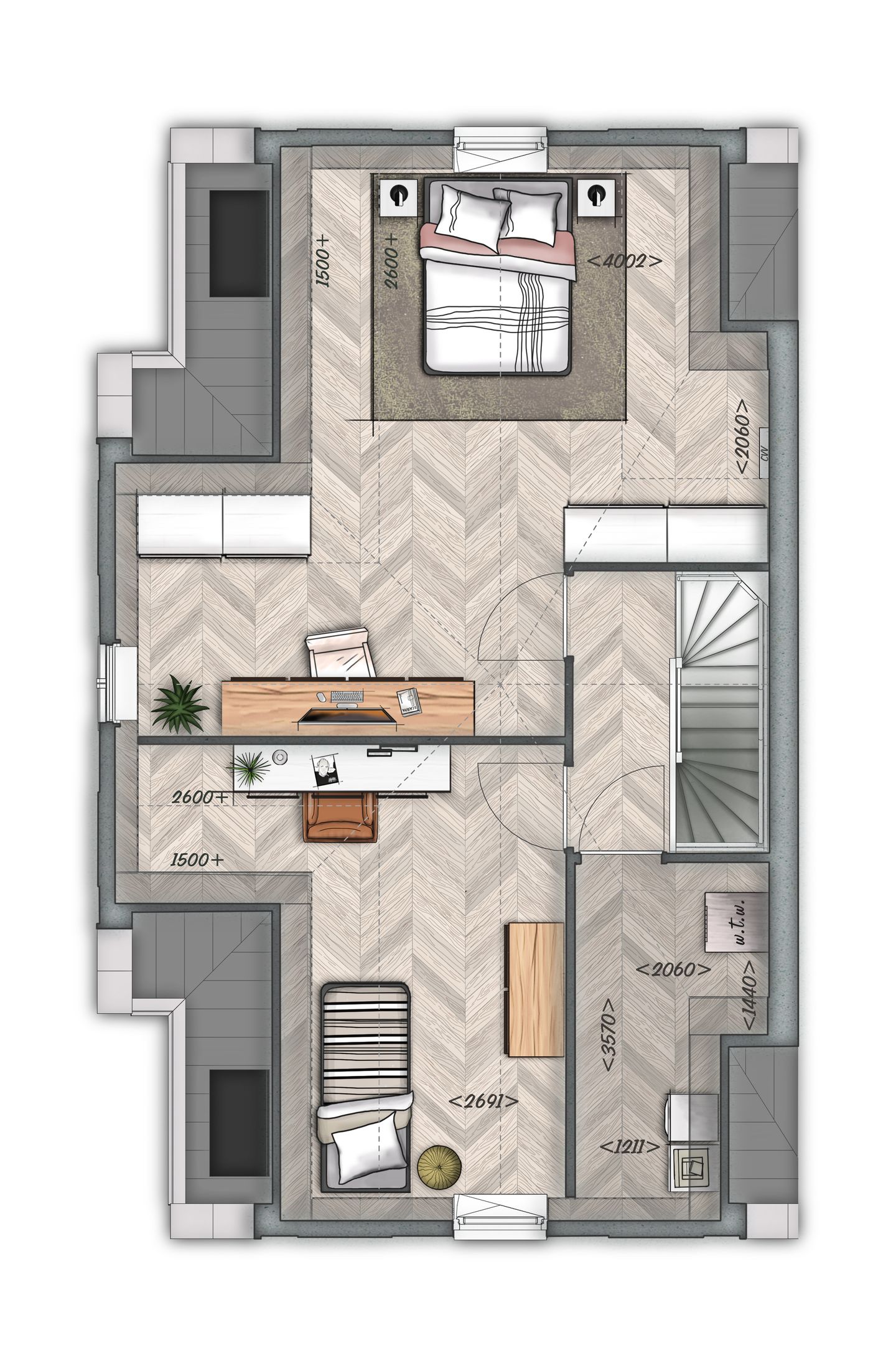 Foto 4 van 2 ONDER 1 KAPWONING MET GARAGE XL | TYPE E (Bouwnr. 5)