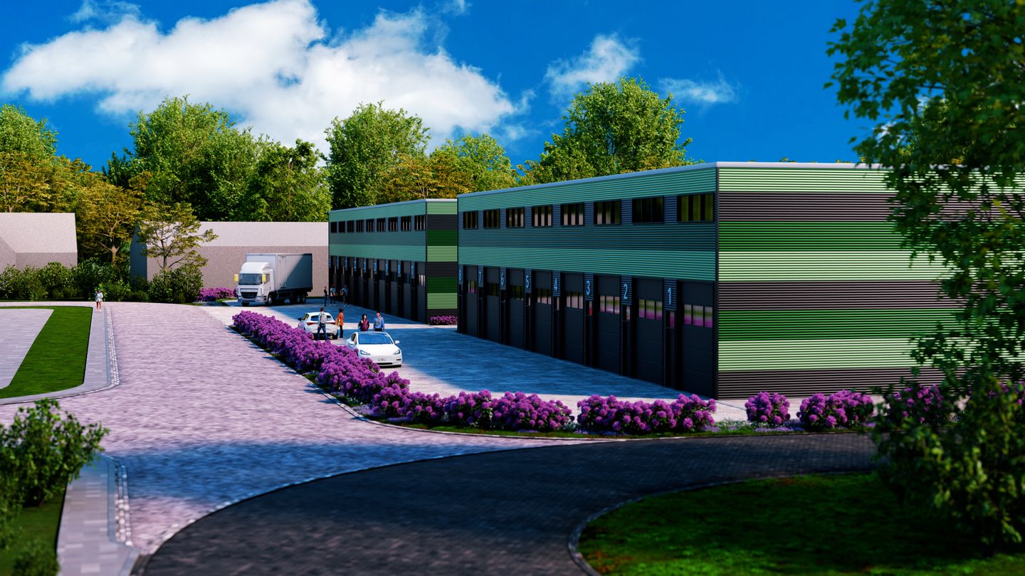 View photo 1 of Handelsweg (bedrijfsunits 60 m²)