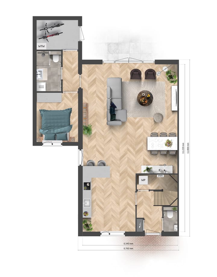 Foto 4 van Woningmodel Zoomveld (Bouwnr. 5)