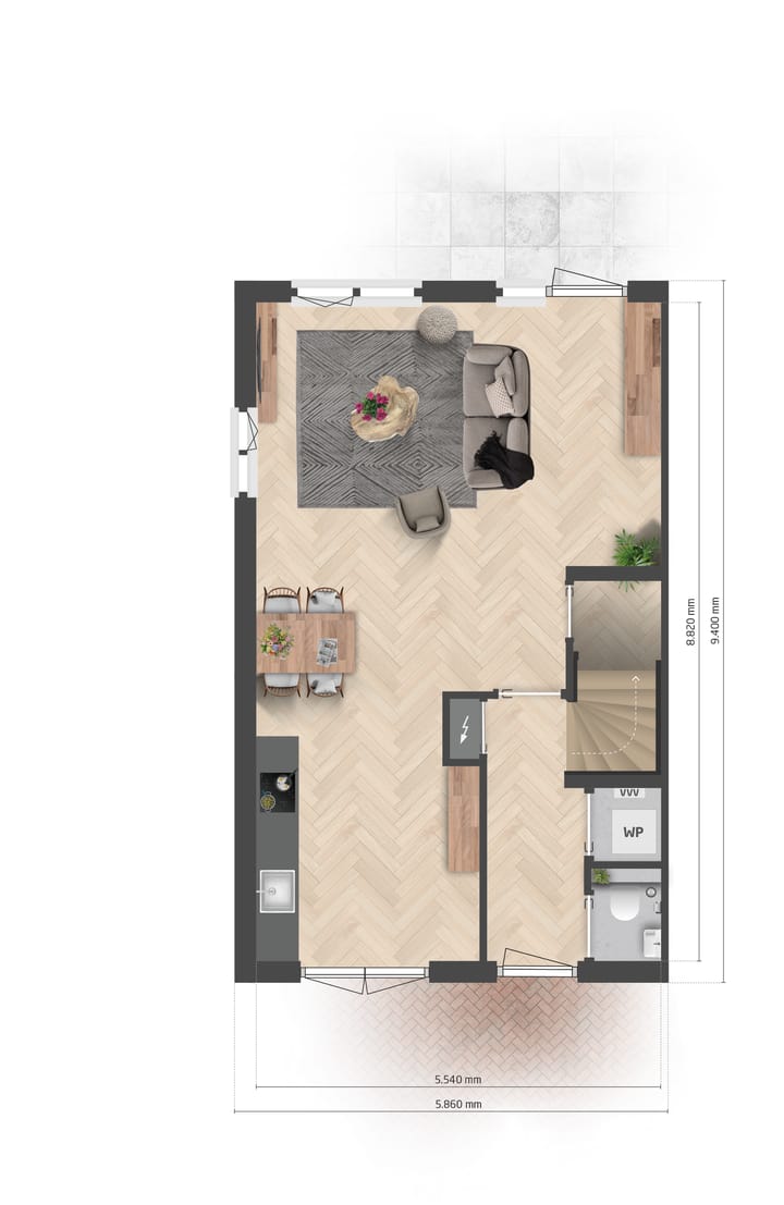 Photo 2 of Woningmodel Walstede (Bouwnr. 21)
