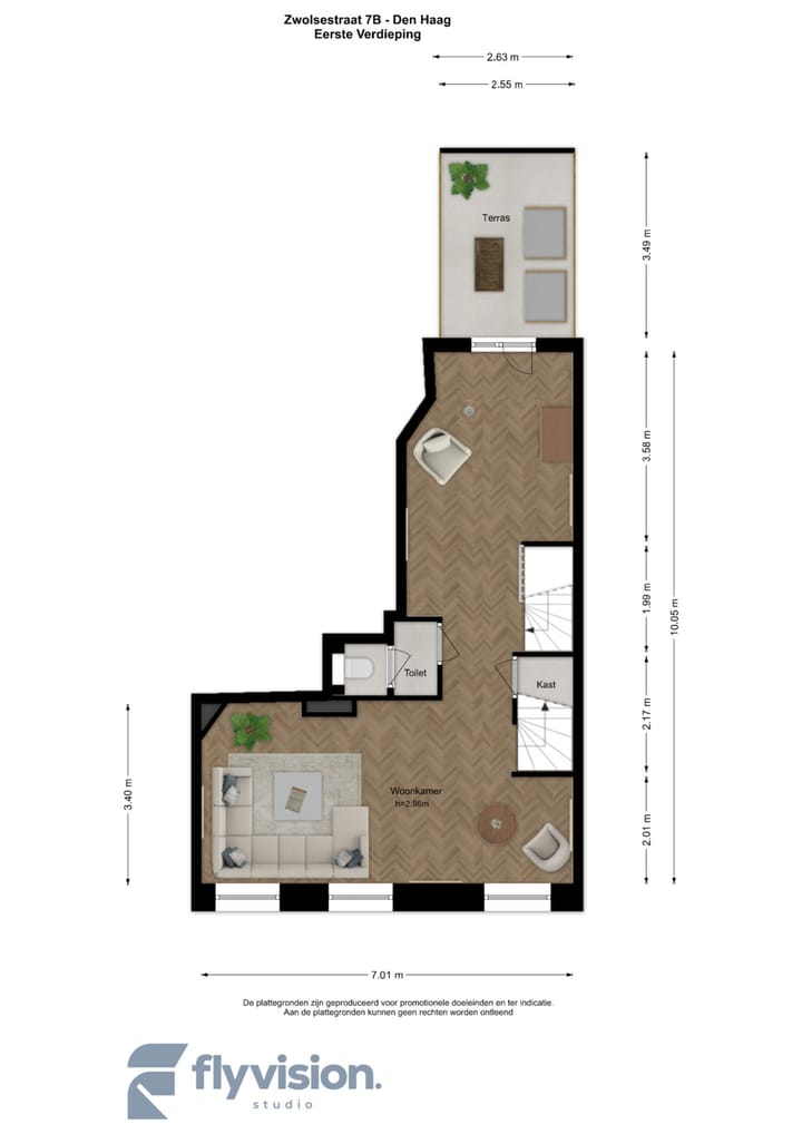 Appartement te koop: Neptunusstraat 64, 'S-Gravenhage