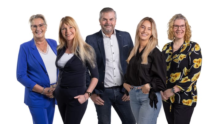 Een promotiefoto voor op kantoor