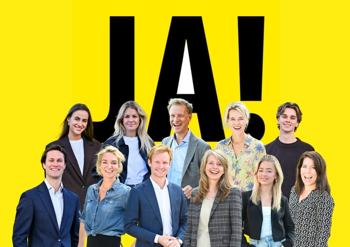 Een promotiefoto voor op kantoor