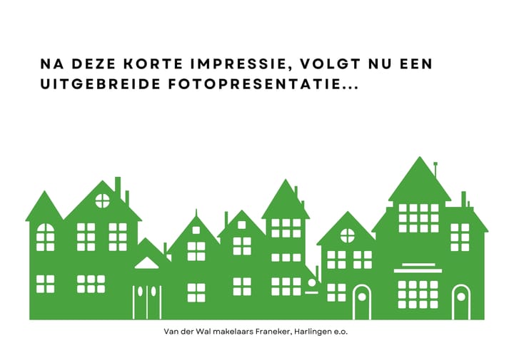 Tussenwoning te koop: Professor van Swindenstraat 14, Franeker
