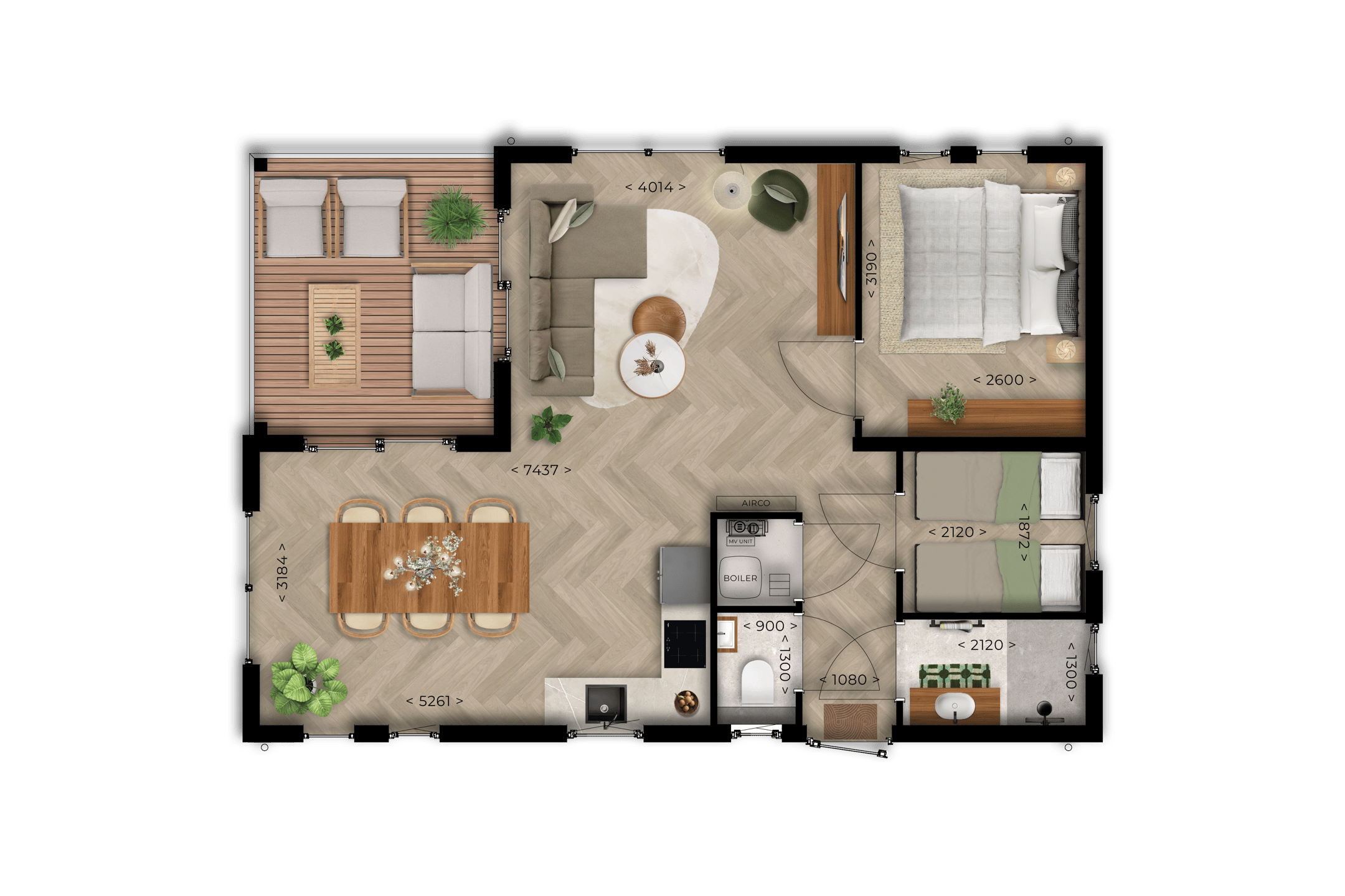 Recreatiewoning (Bouwnr. 6) false