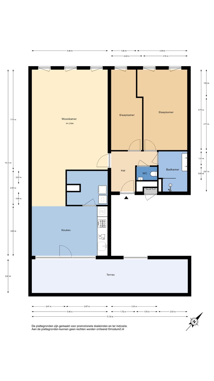 Appartement te koop: Gilze-Rijenhof 68, Nootdorp