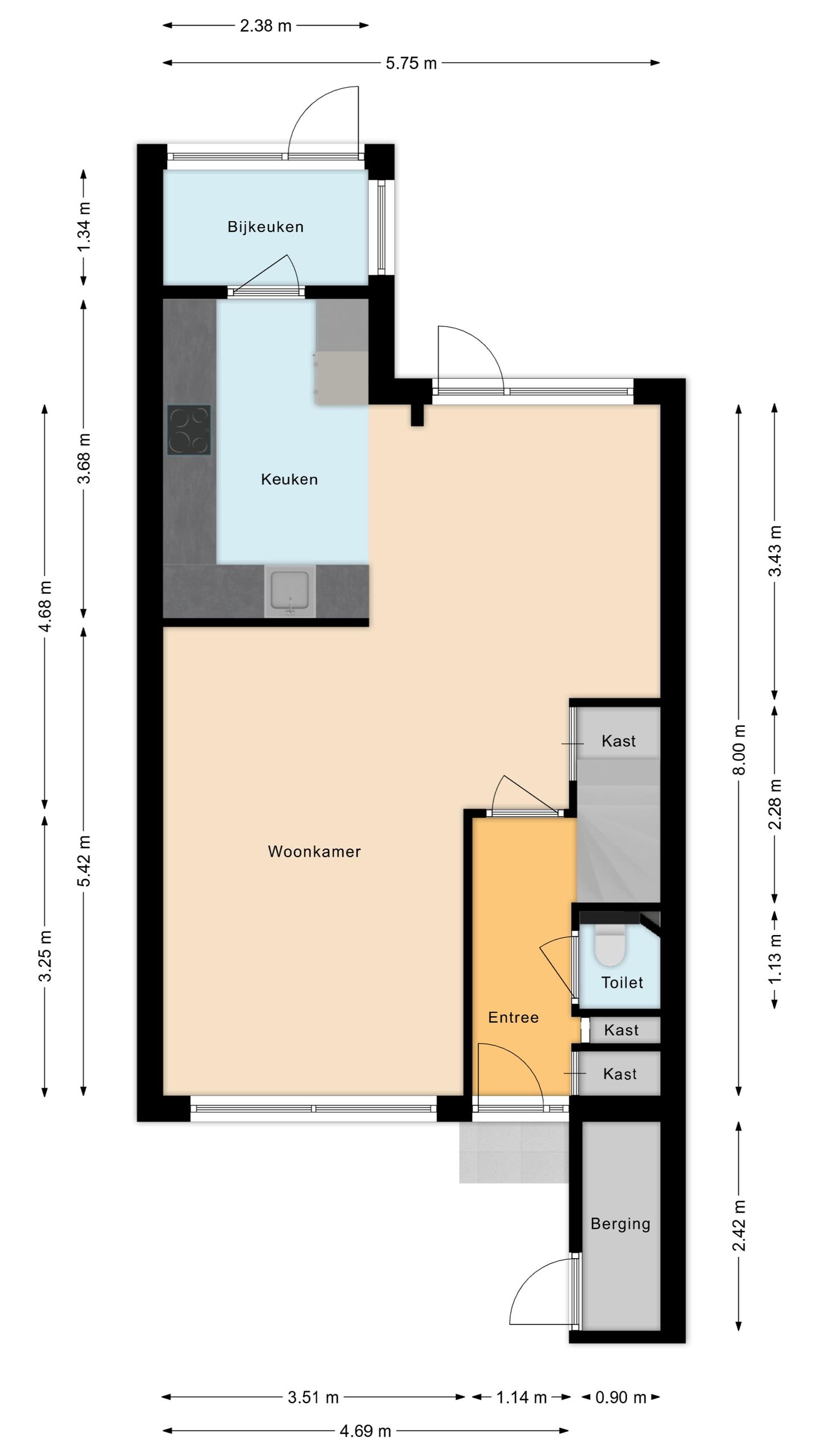 Photo 49 of Graaf Albrechtstraat 29