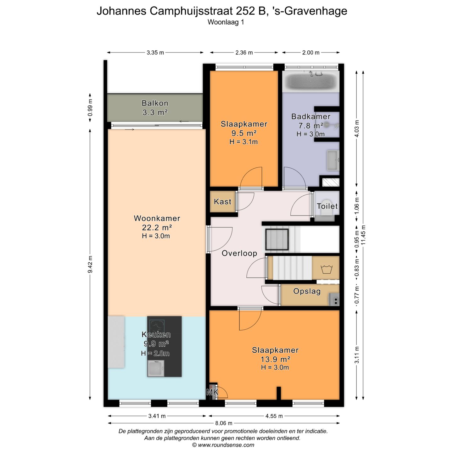 Foto 40 van Johannes Camphuijsstraat 252-B